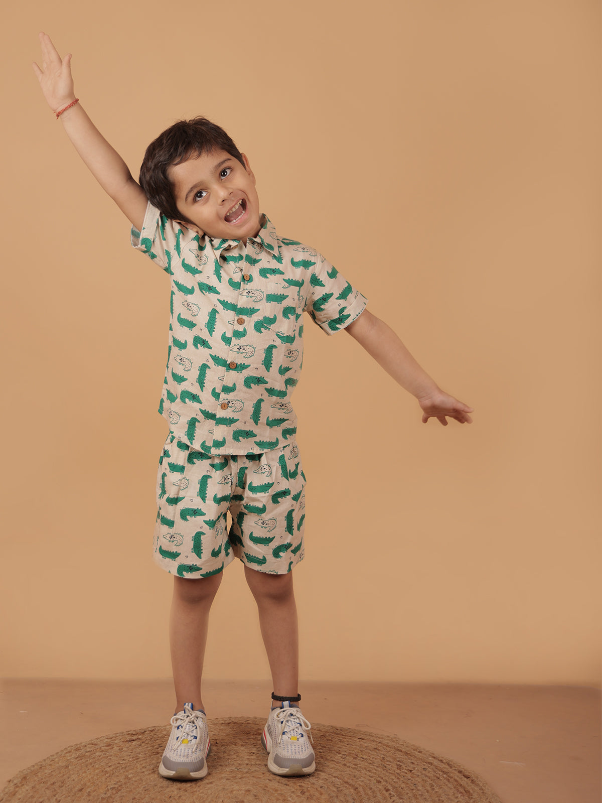Crocodile Co-ored Set For Boys - 23