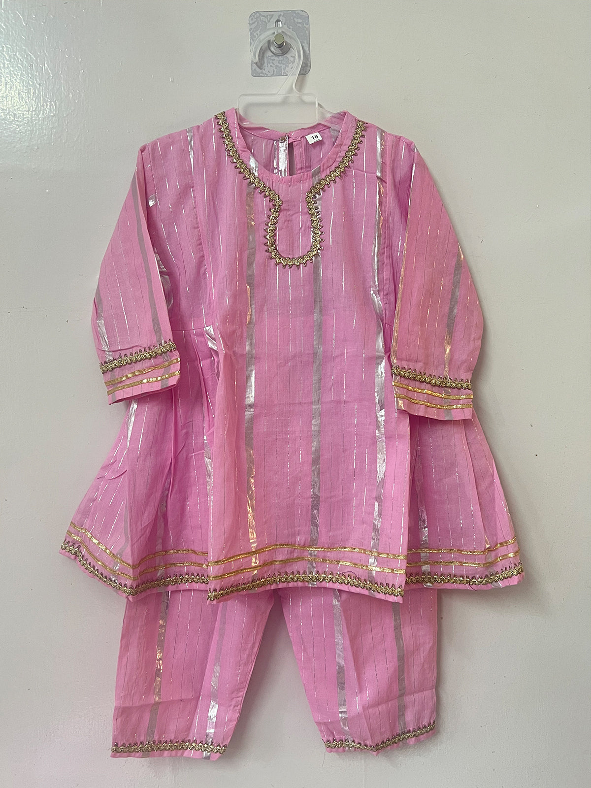Girls Kurta pajama – Pink Colour - 76