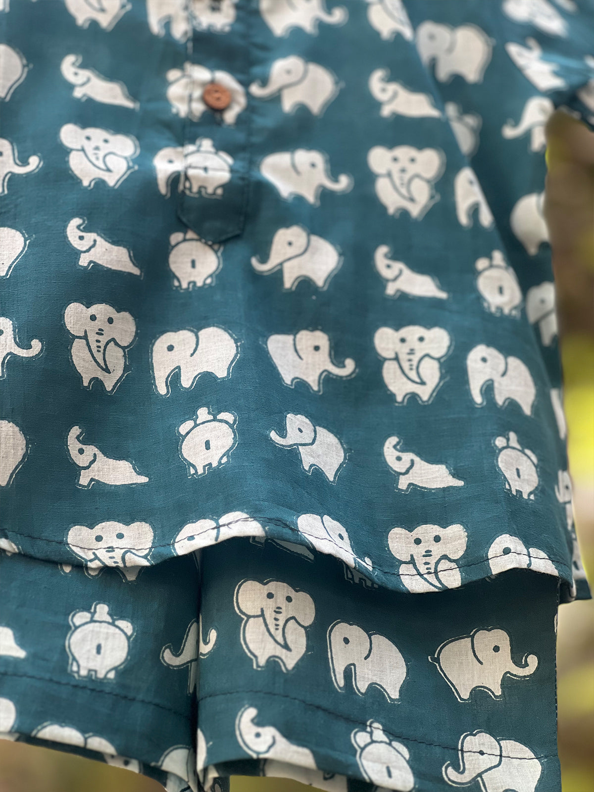 Unisex Co-ord Set –Elephant Print - 106