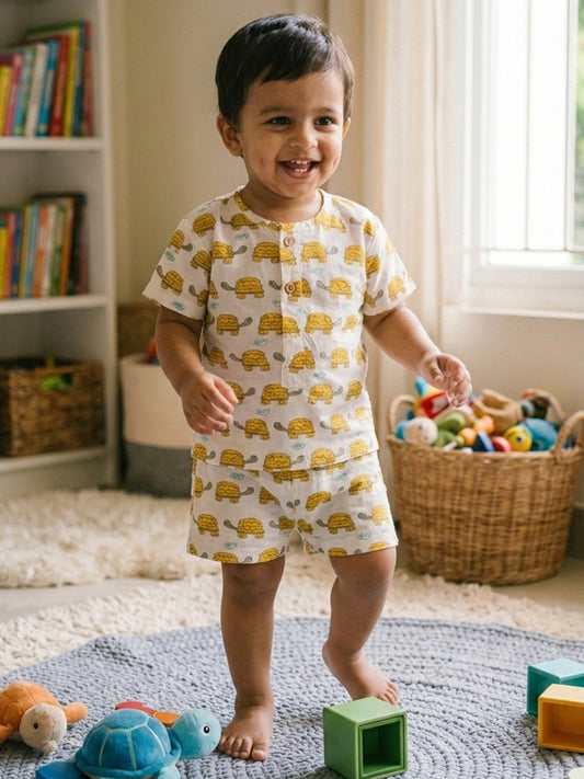 Unisex Co-ord Set – Turtle Print - 103