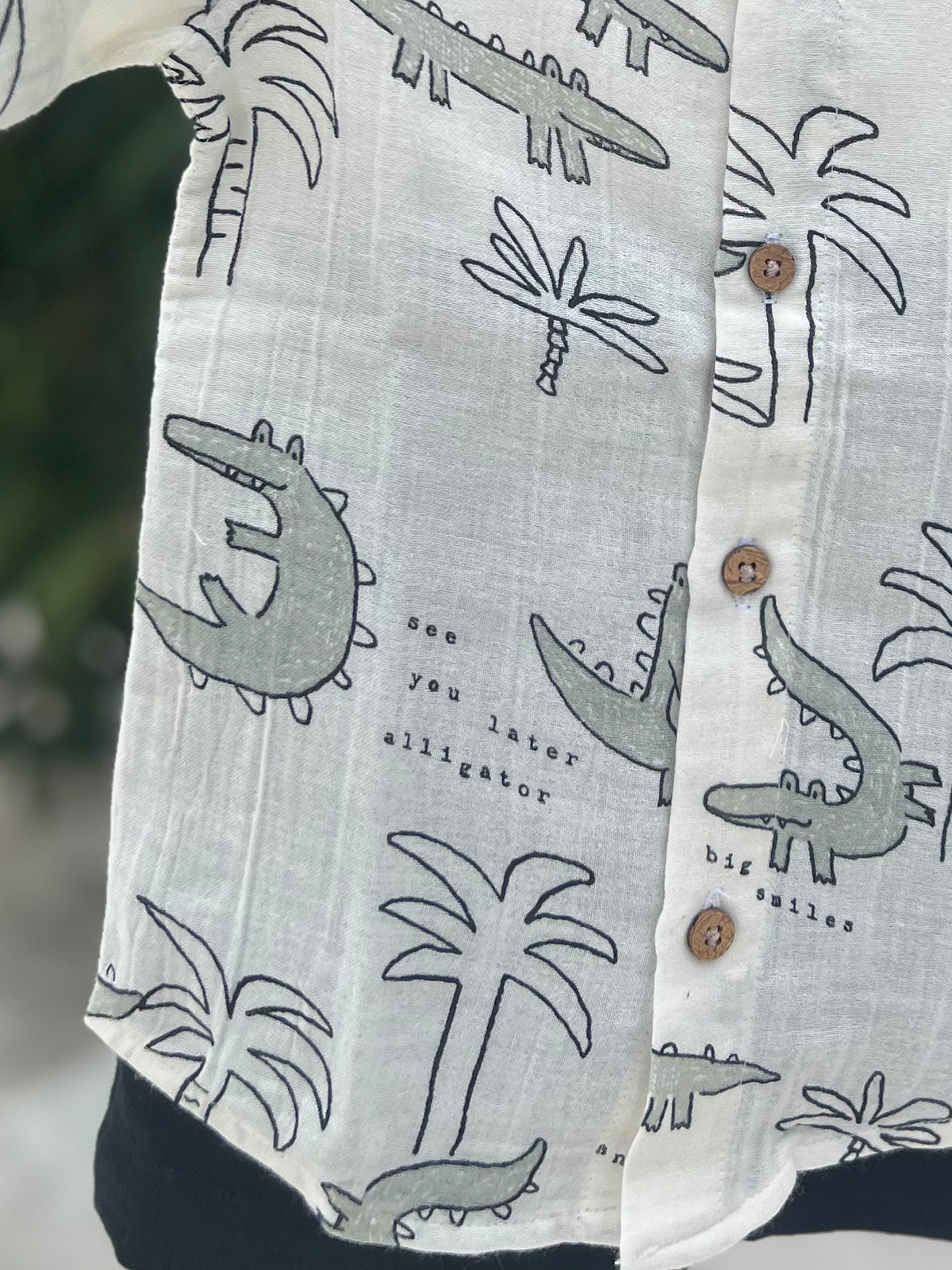 Boys Co-ord Set -Alligator Print - 66