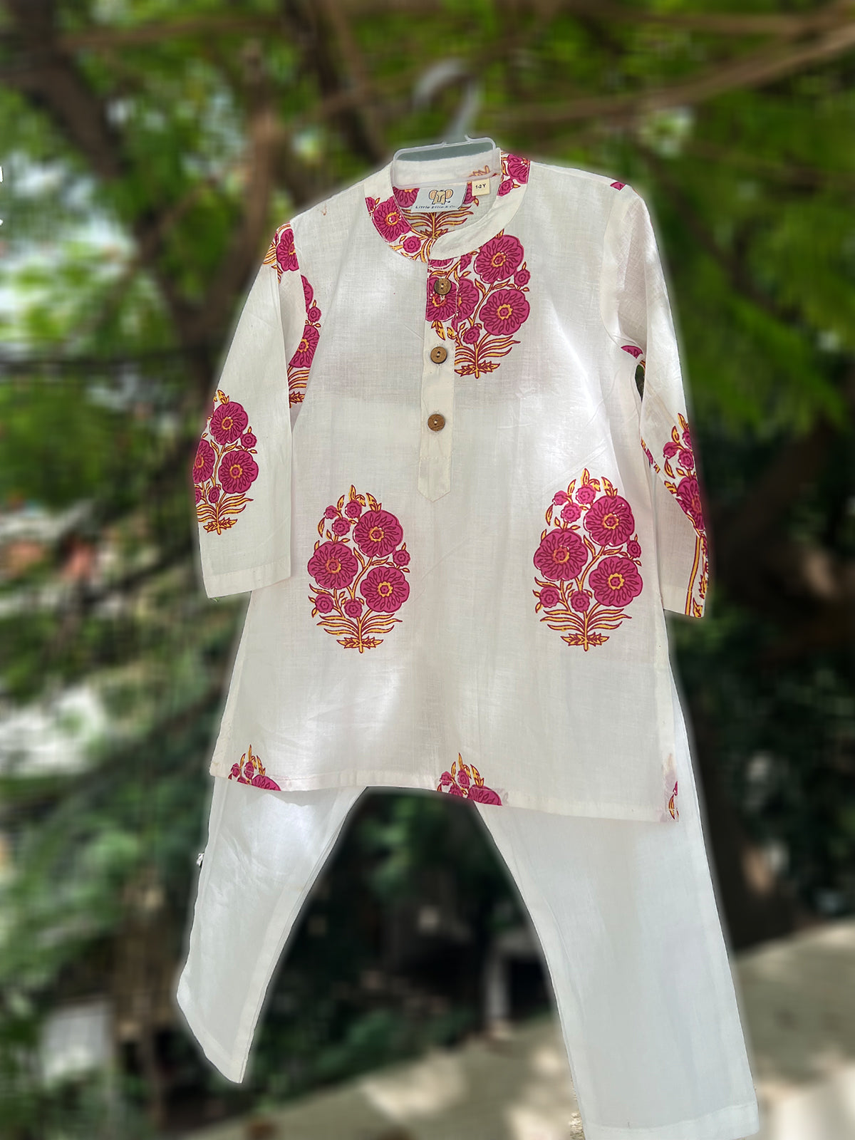 Kurta Pajama For Boys - White Colour - 45