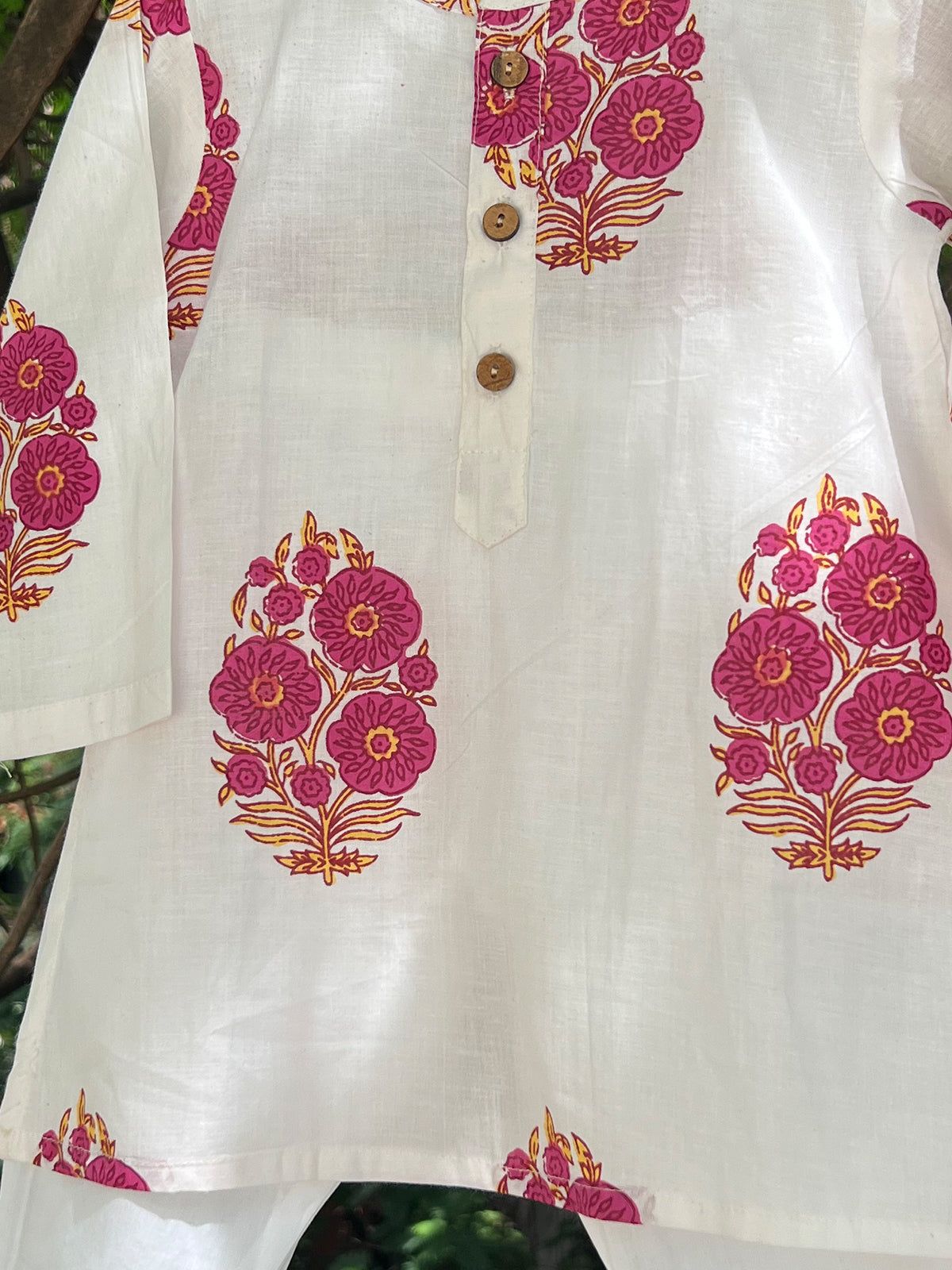 Kurta Pajama For Boys - White Colour - 45