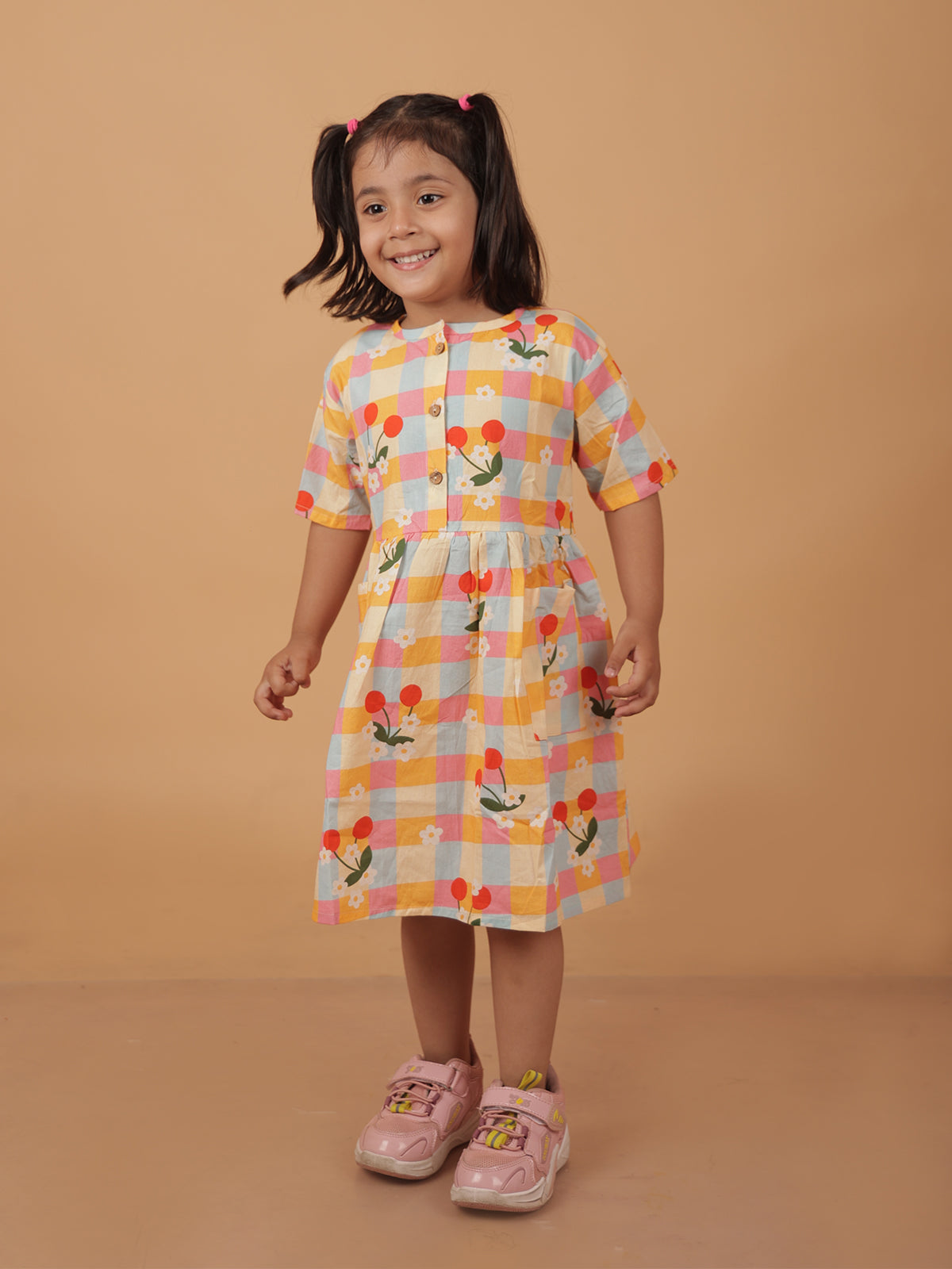 The Cherry Cotton Dress - 04