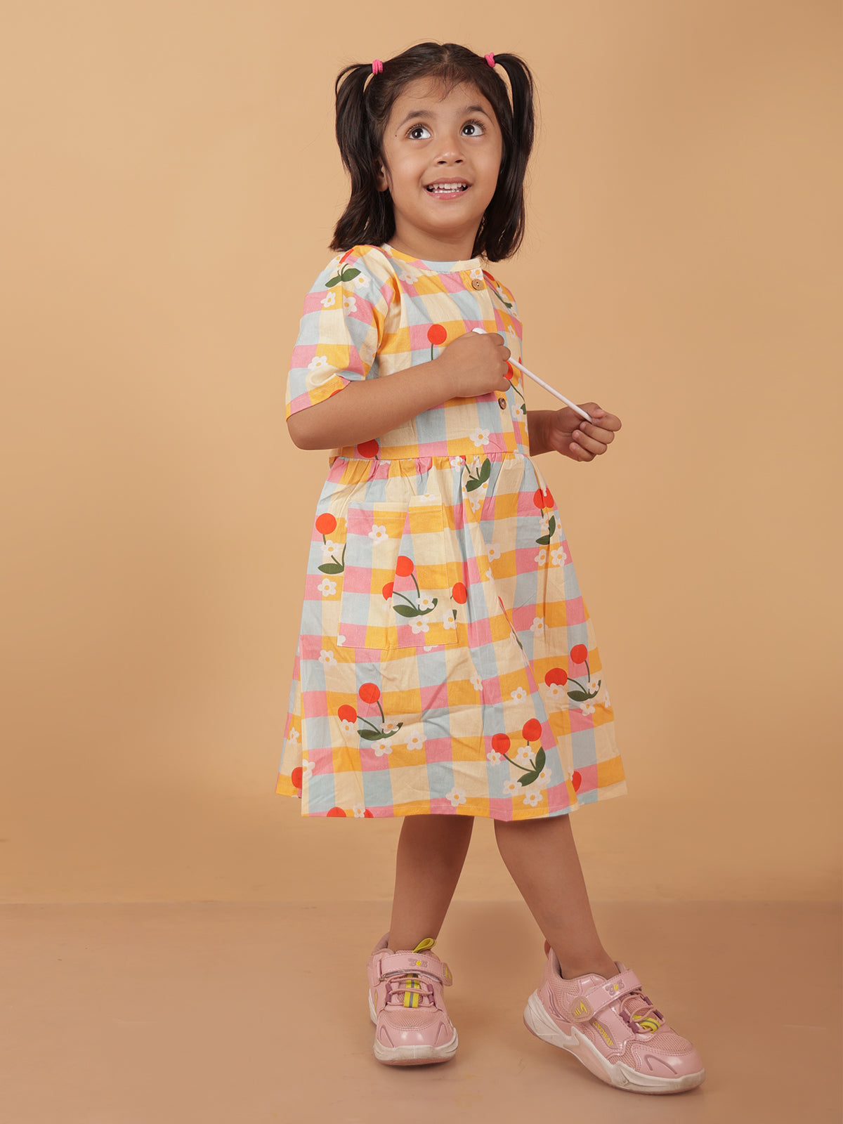 The Cherry Cotton Dress - 04