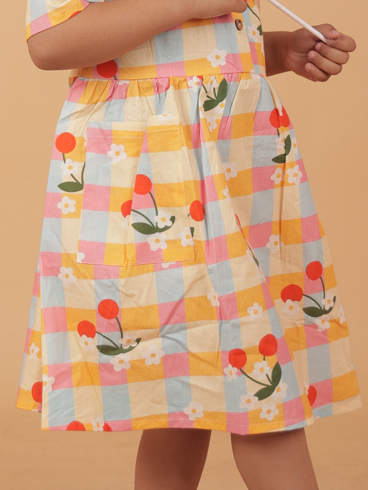 The Cherry Cotton Dress - 04