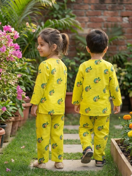 Unisex Night Dress -Chameleon Print - 91