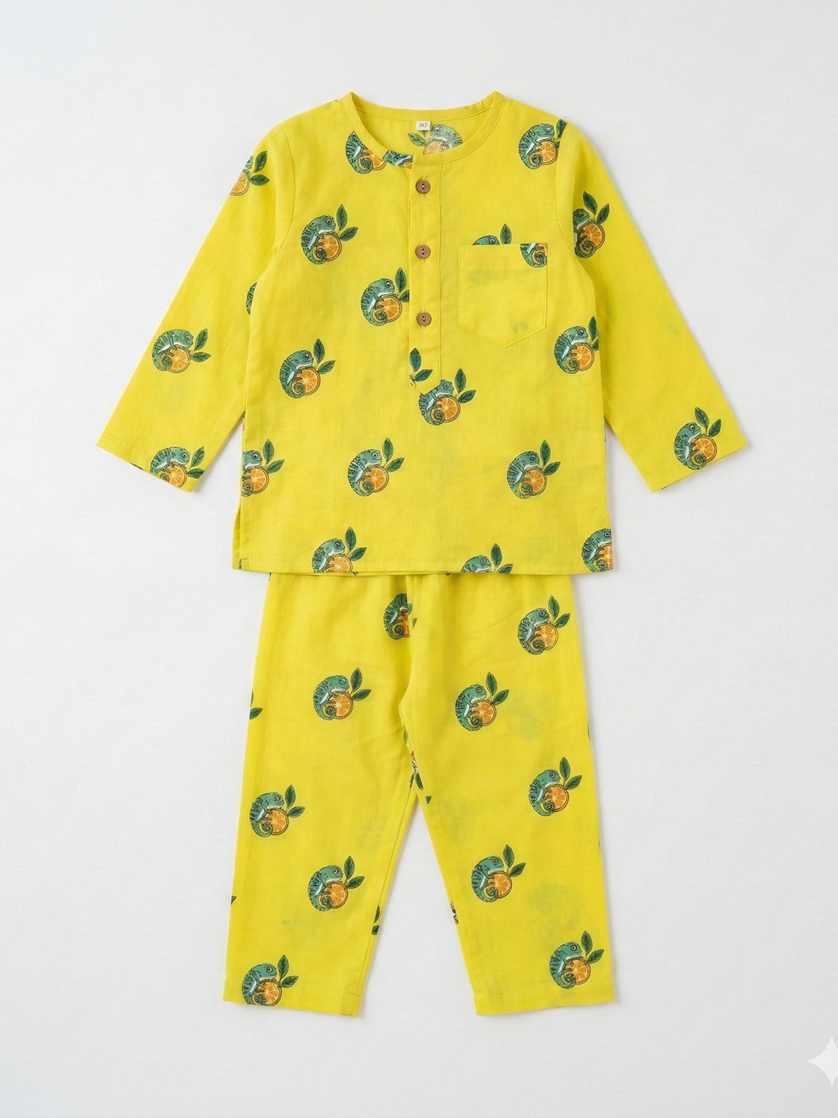 Unisex Night Dress -Chameleon Print - 91