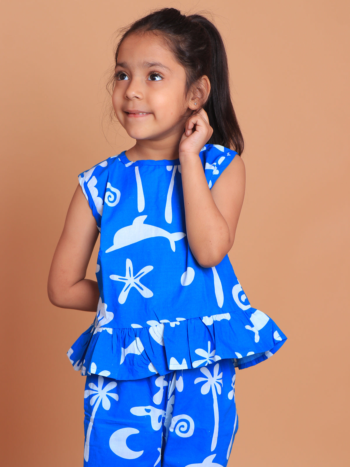 Girls Boho Summer Palazzo Set - 09