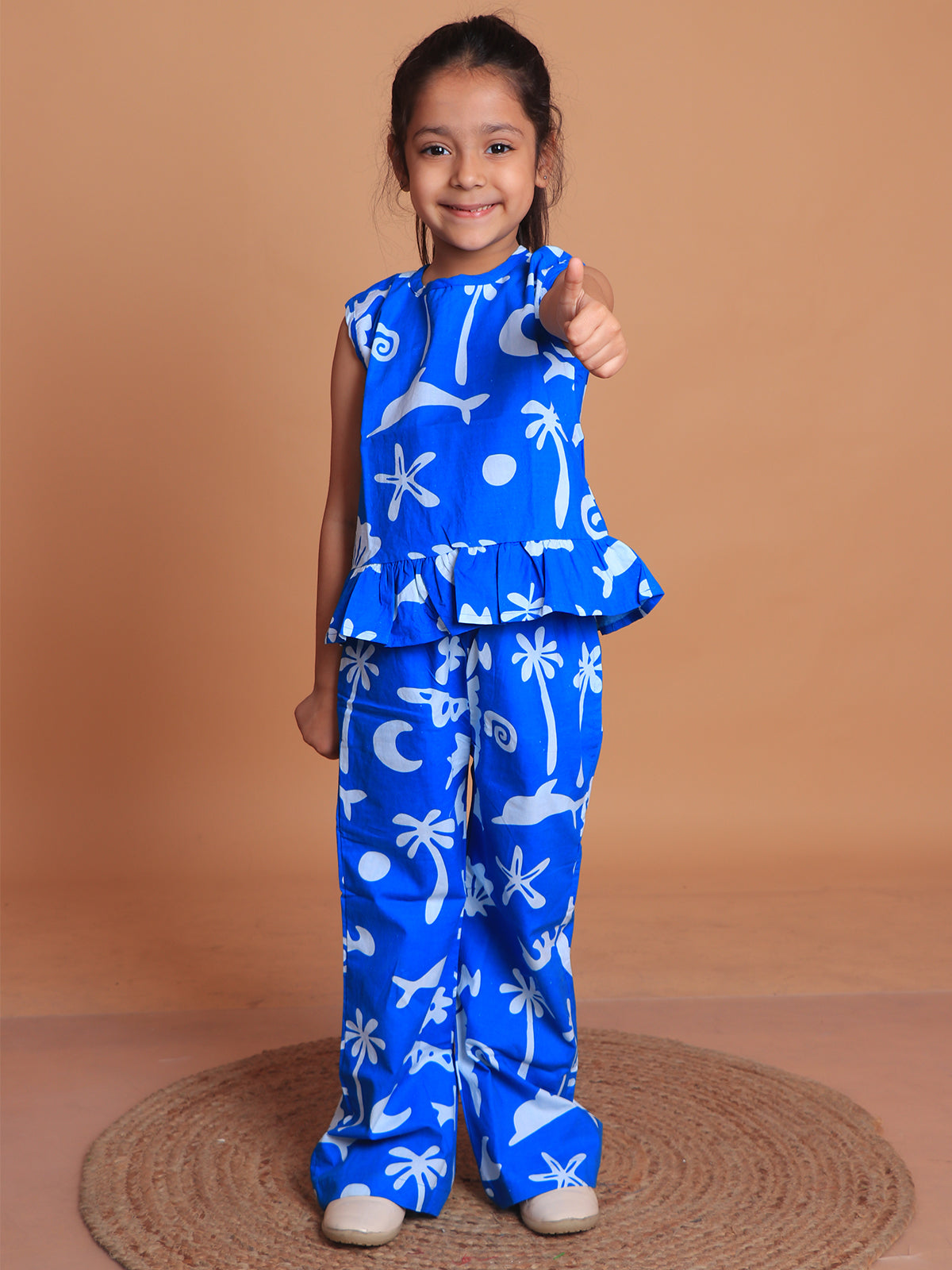 Girls Boho Summer Palazzo Set - 09