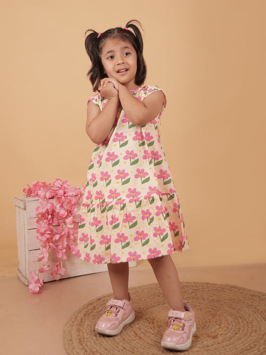 Blush Blosom - Pink Flower Girls Dress - 26