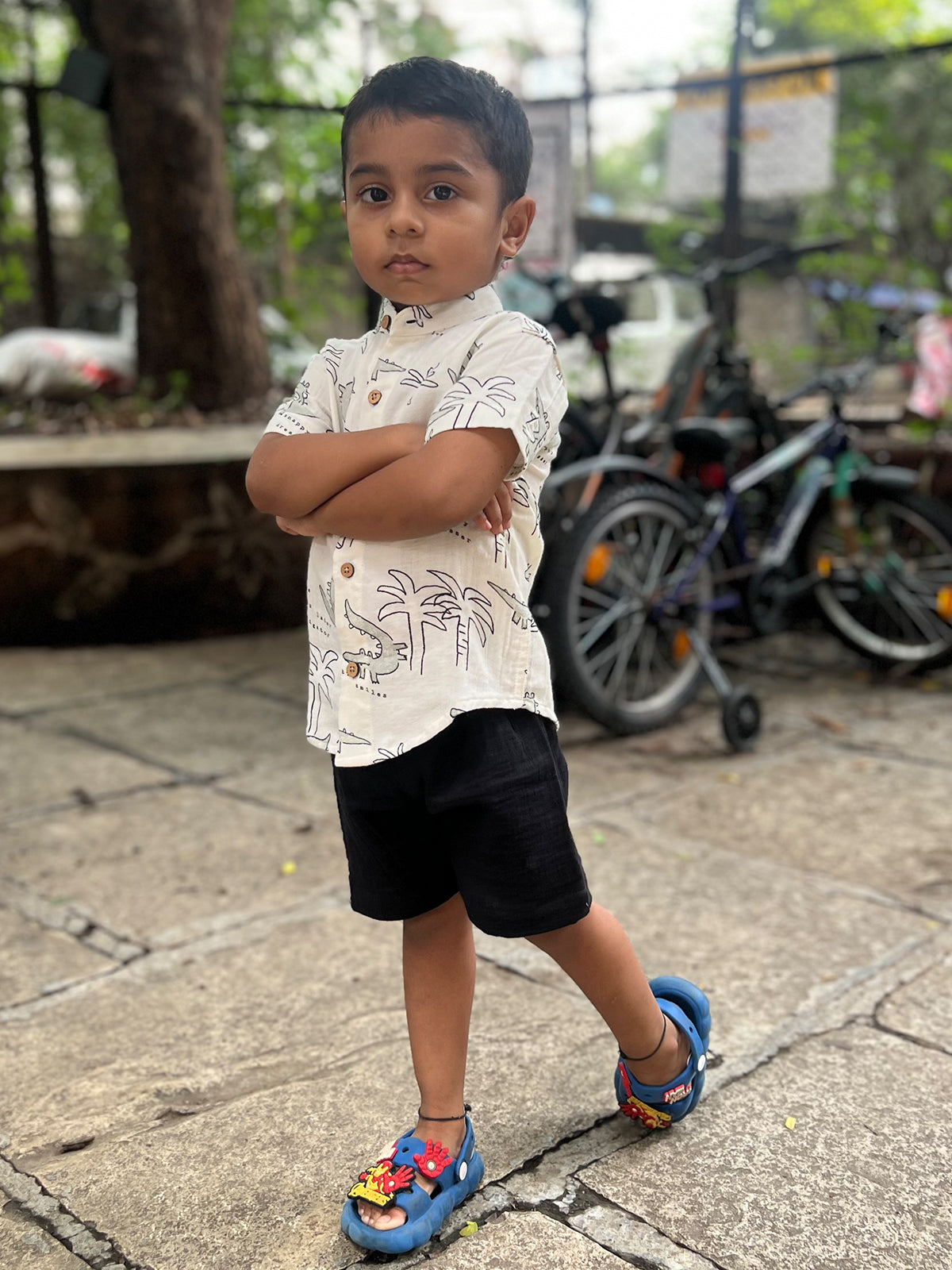 Boys Co-ord Set -Alligator Print - 66