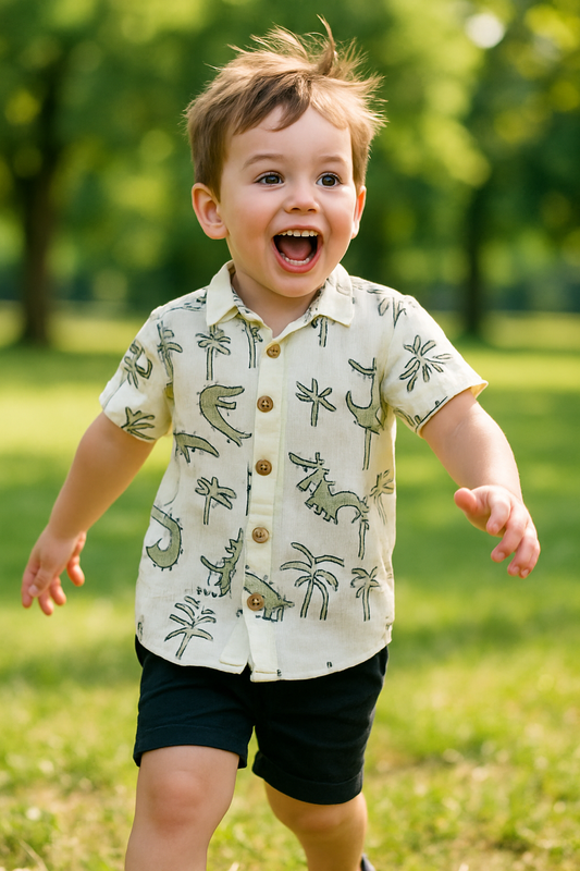 Boys Co-ord Set -Alligator Print - 66