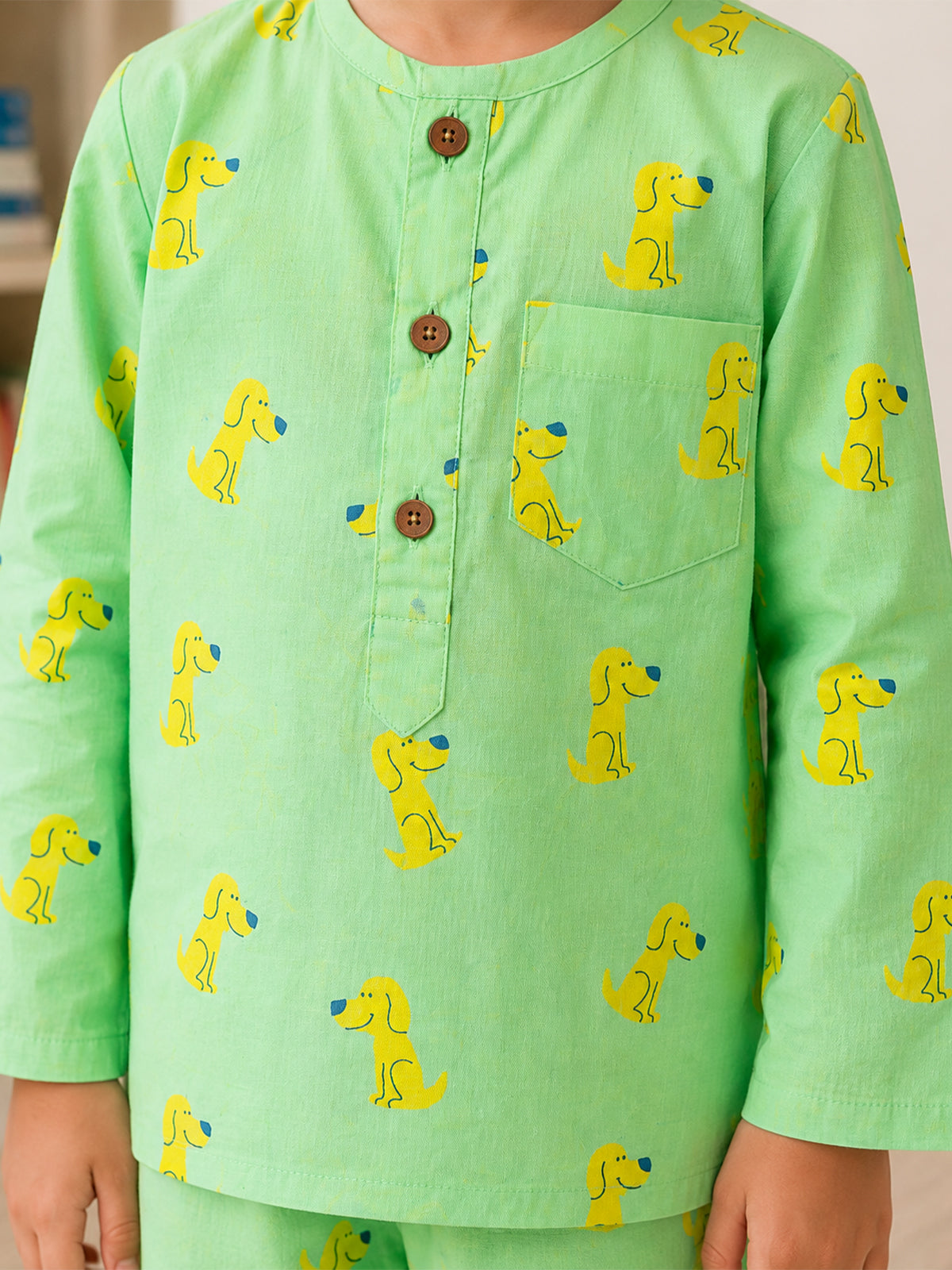 Unisex Night Dress - Dog Print - 130