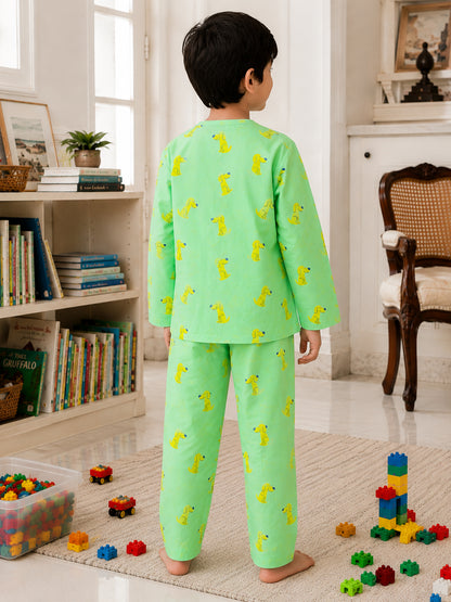 Unisex Night Dress - Dog Print - 130