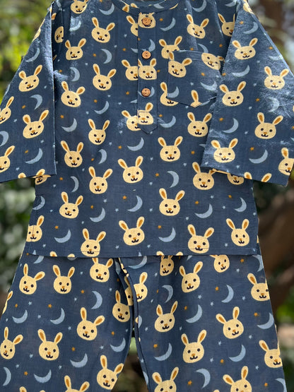 Unisex Night Dress - Bunny Print 115