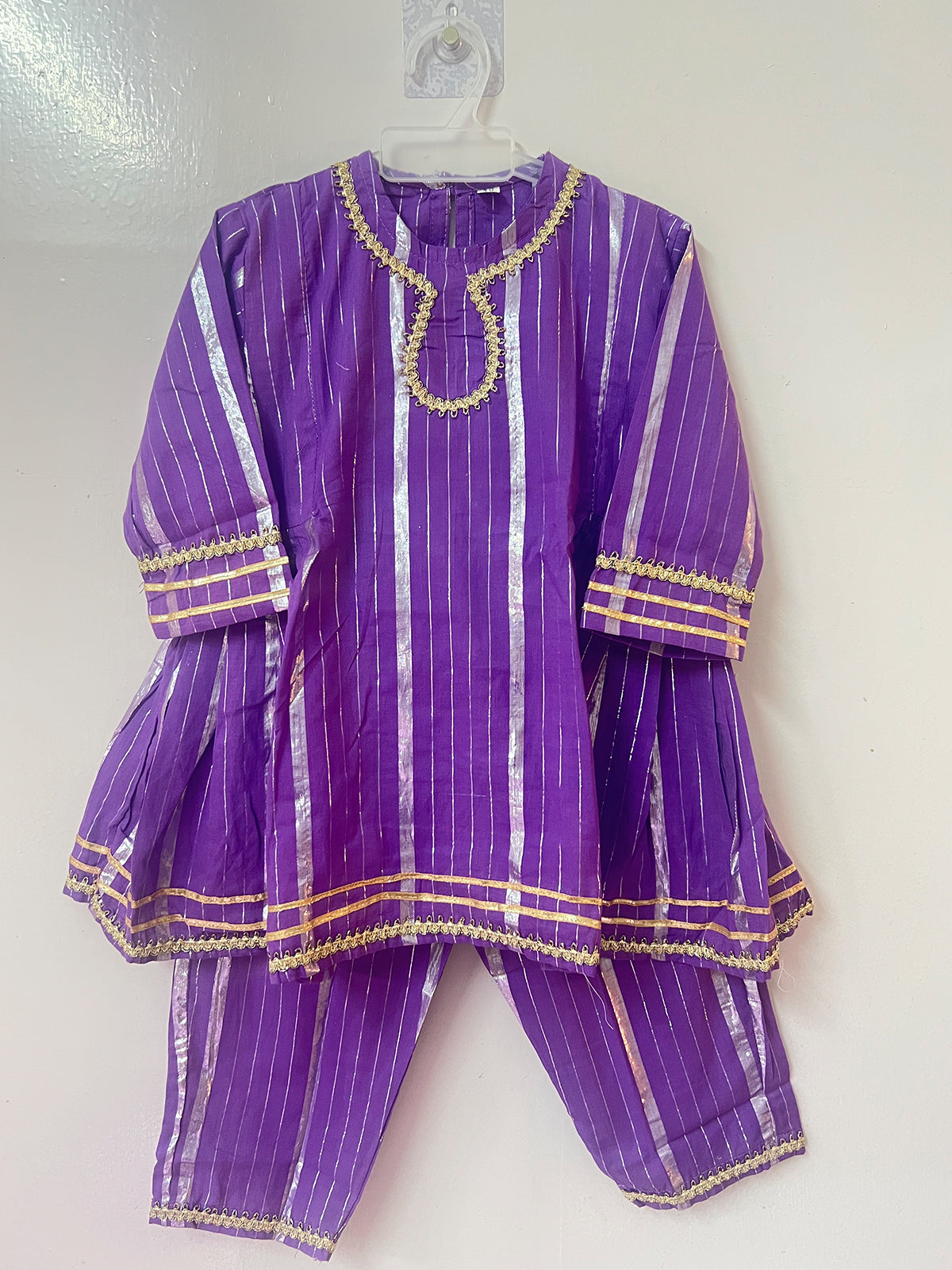 Girls Kurta Pajama– Purple Colour - 77