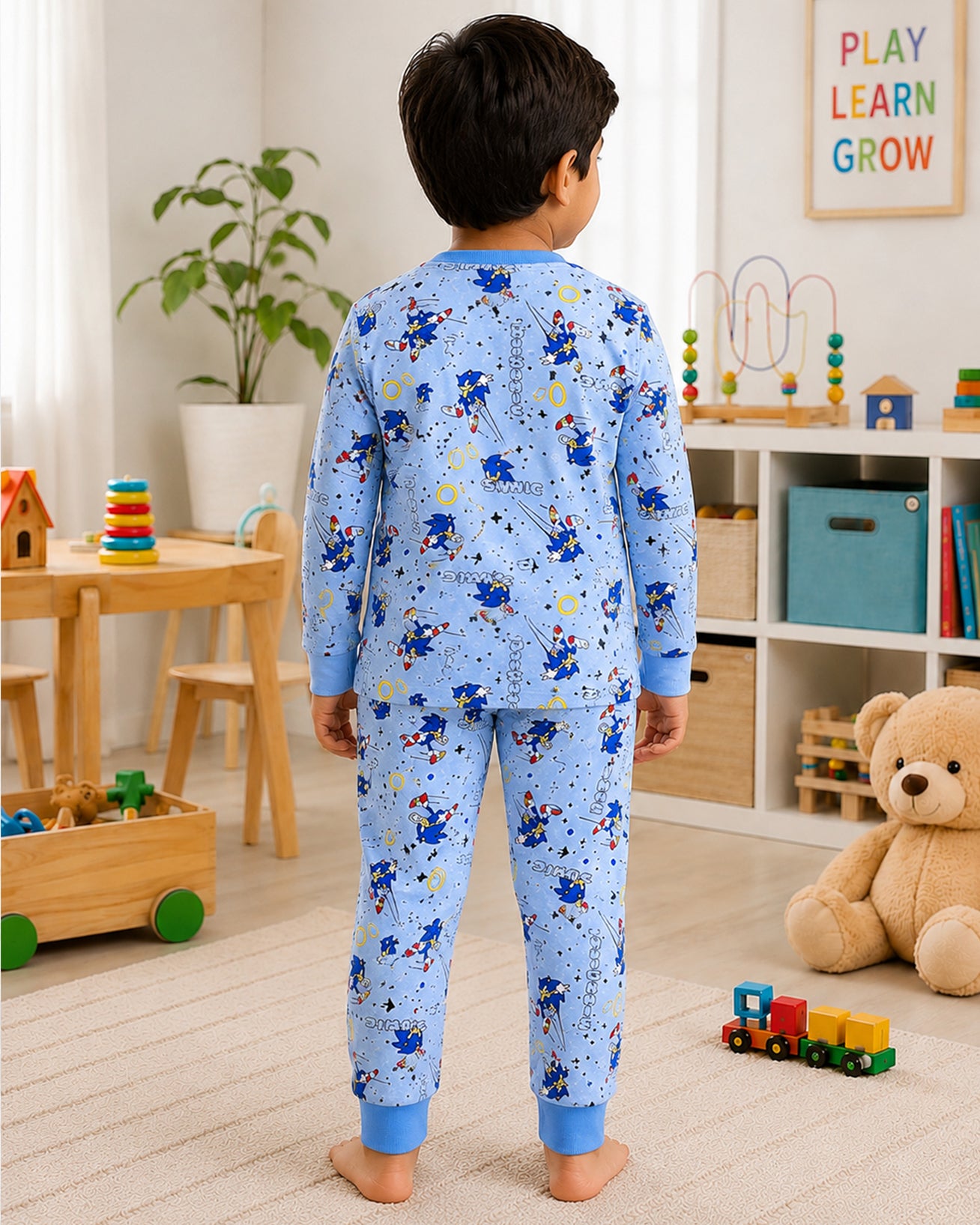 Super Sonic Pajama Set For Unisex  - 142