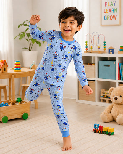 Super Sonic Pajama Set For Unisex  - 142