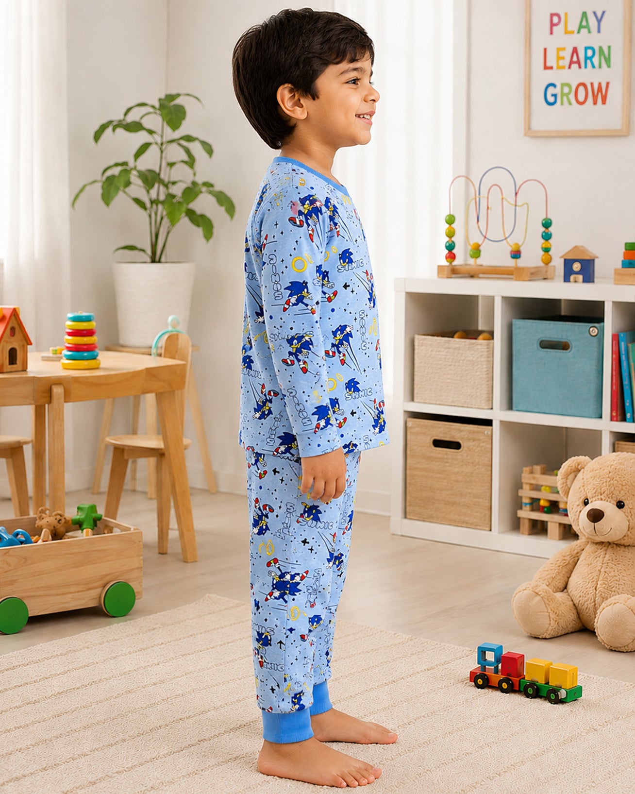 Super Sonic Pajama Set For Unisex  - 142