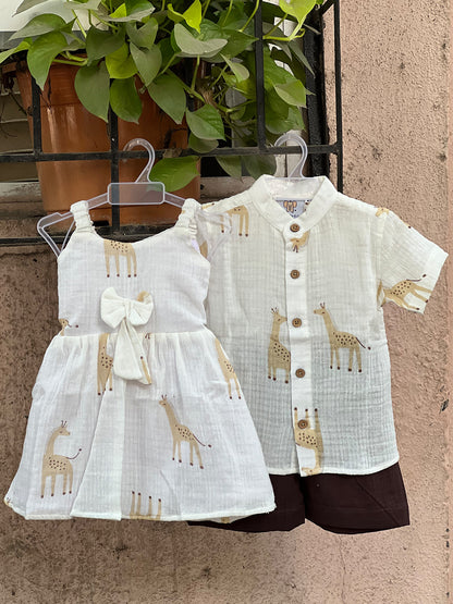 The Giffy - White Muslin Frock - 05