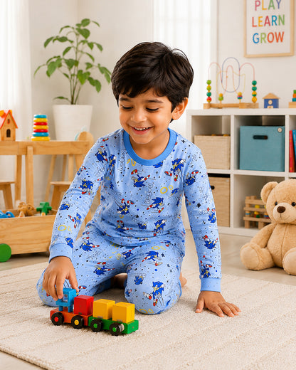 Super Sonic Pajama Set For Unisex  - 142
