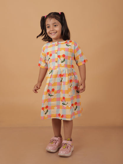 The Cherry Cotton Dress - 04