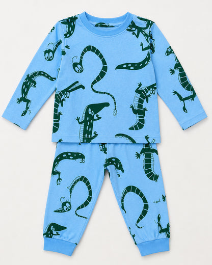 Crocodile Crew Pajama Set For Unisex  - 143