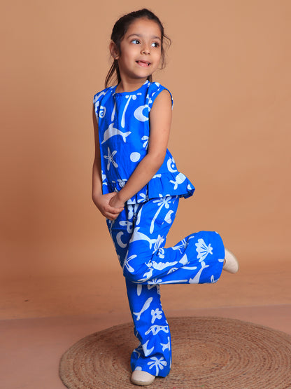 Girls Boho Summer Palazzo Set - 09