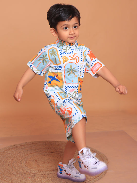 Boys Tropical Co-ord Set - 11