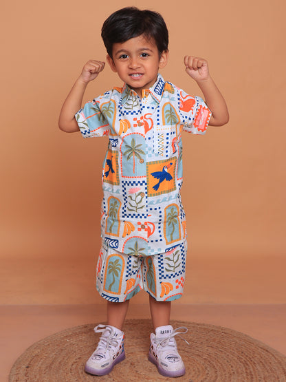 Boys Tropical Co-ord Set - 11