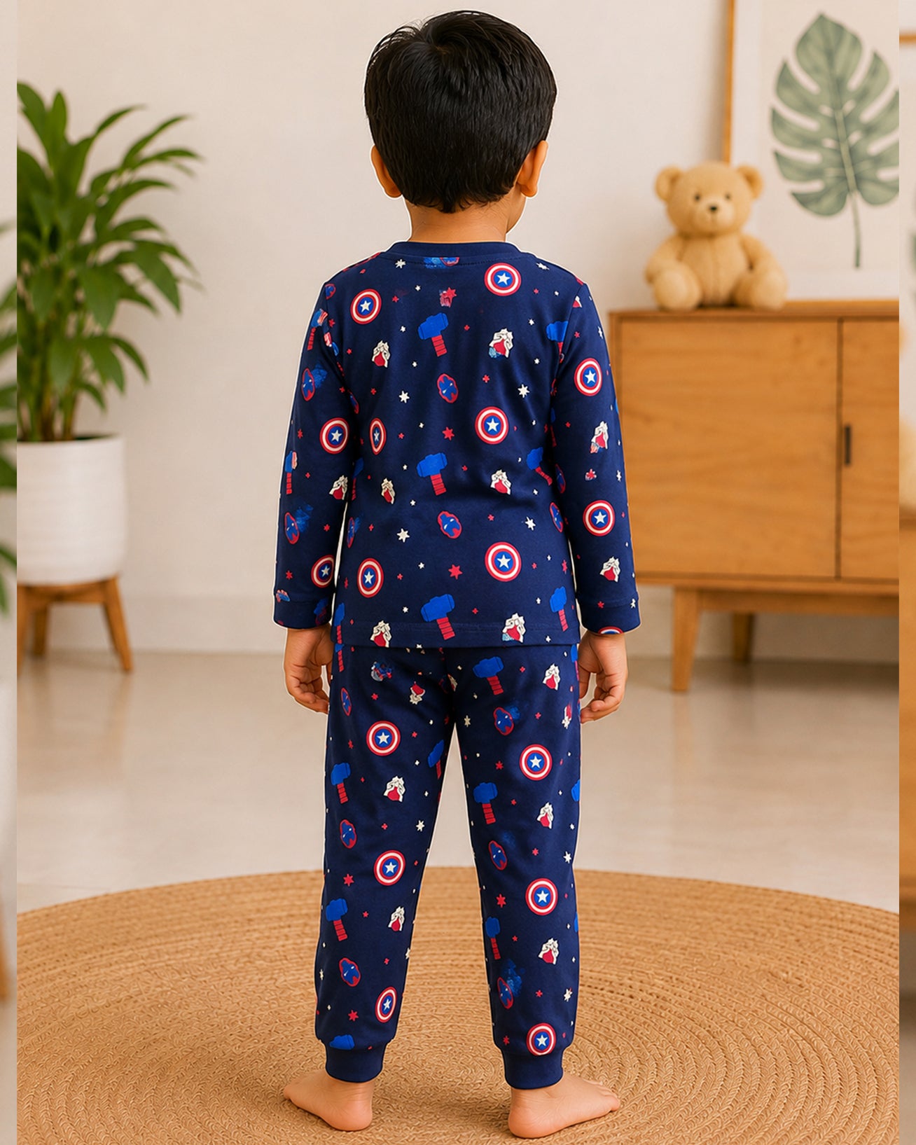 Tenny Avenger Pajama Set  For Unisex  - 141