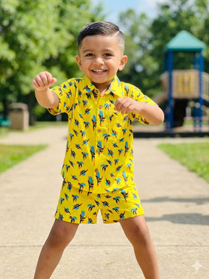 Boys Co-ord Set – Superman Print - 101