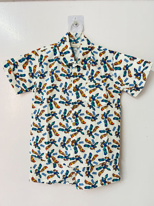 Boys Co-ord Set – Transformer Print - 100