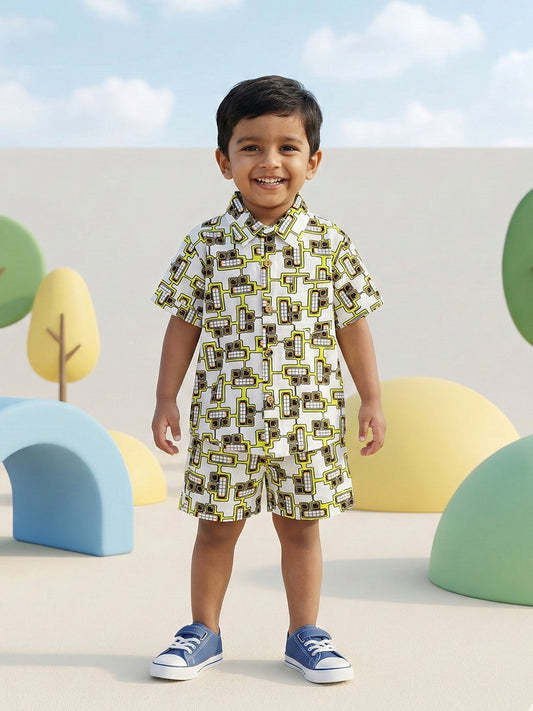 Boys Co-ord Set – Neo Robo - 99