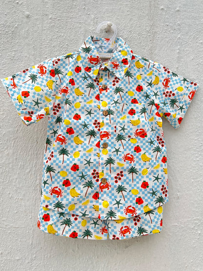 Boys Tropical Tiles Co-set  - 58