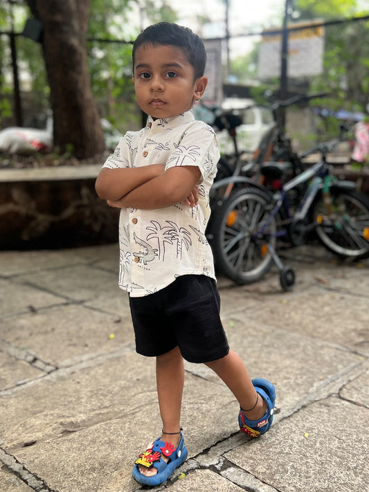 Boys Co-ord Set -Alligator Print - 66